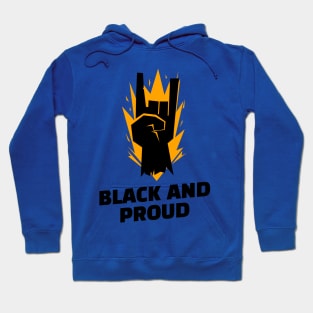 Black and proud Hoodie